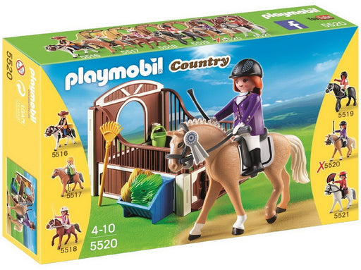 Playmobil Country 5518 Cheval Shagya et cavalière - Playmobil