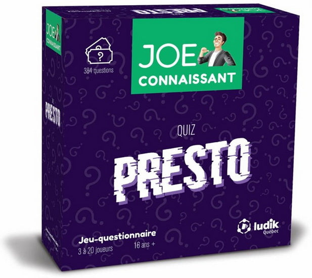 Joe Connaissant Presto