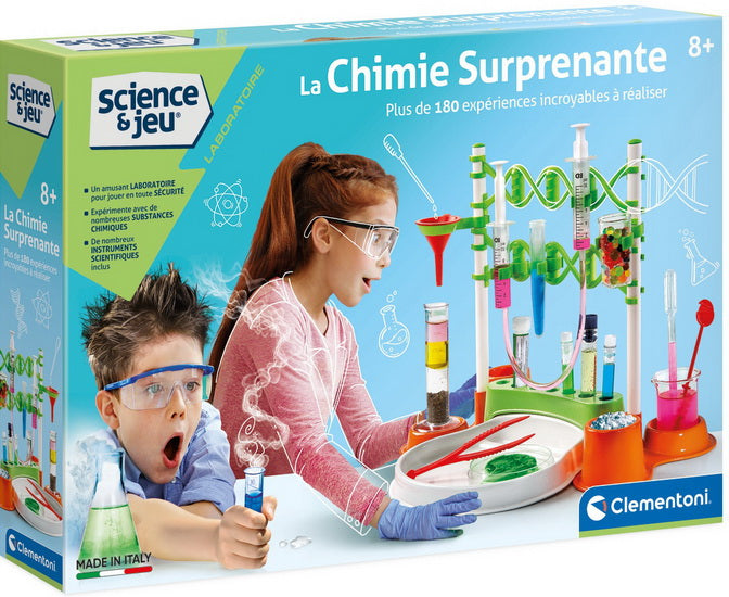 Coffret chimie « Science & Jeu » - Clementoni