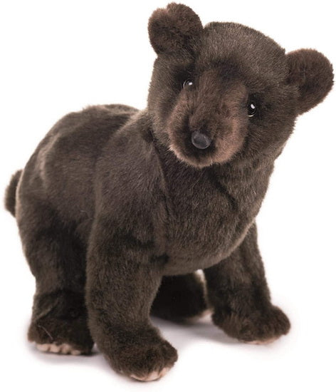 Peluche Bébé ours noir 23cm