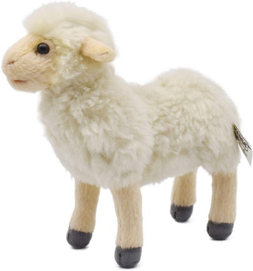 Peluche petit agneau 18cm