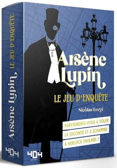 Arsène Lupin : le jeu d'enquête Cof.