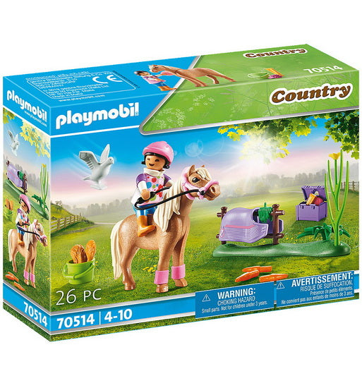 Cavalière et poney islandais