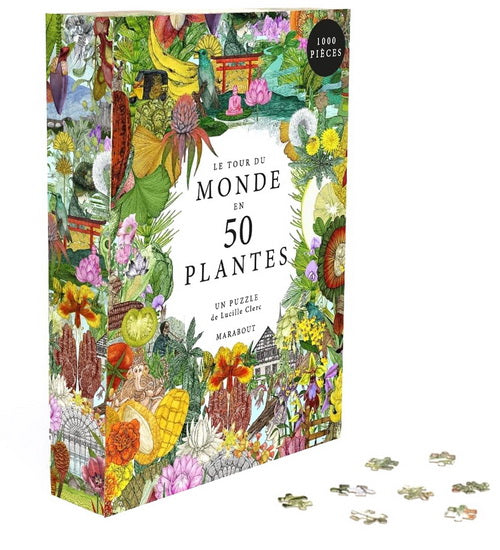 Puzzle 50 plantes Cof.