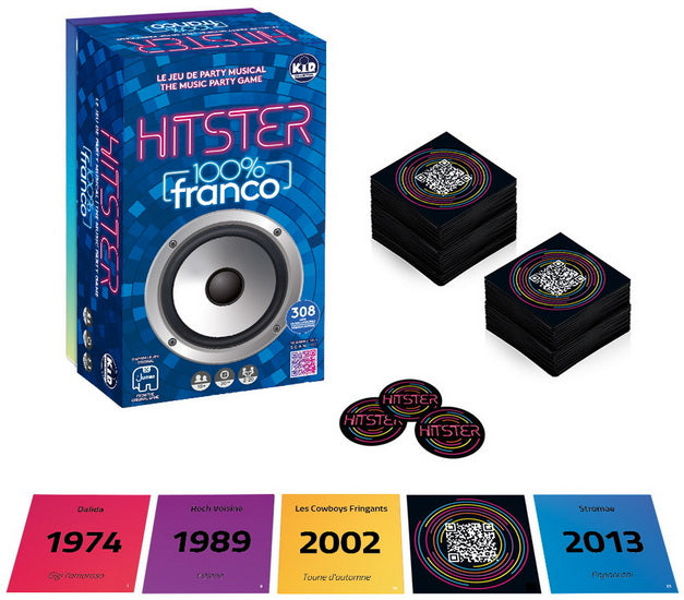 Hitster 2 Le jeu des hits francophones!