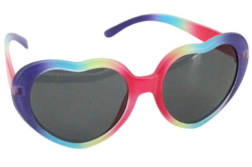 Lunette soleil enfant Cœur multi couleurs