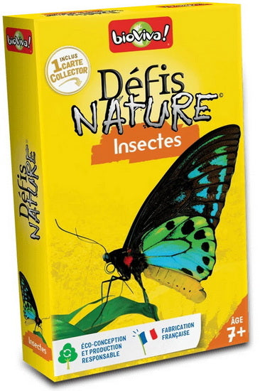 Cartes Défis nature Insectes