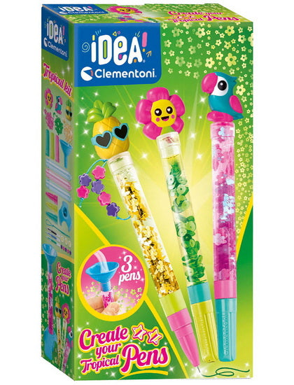 Crée tes stylos : tropical