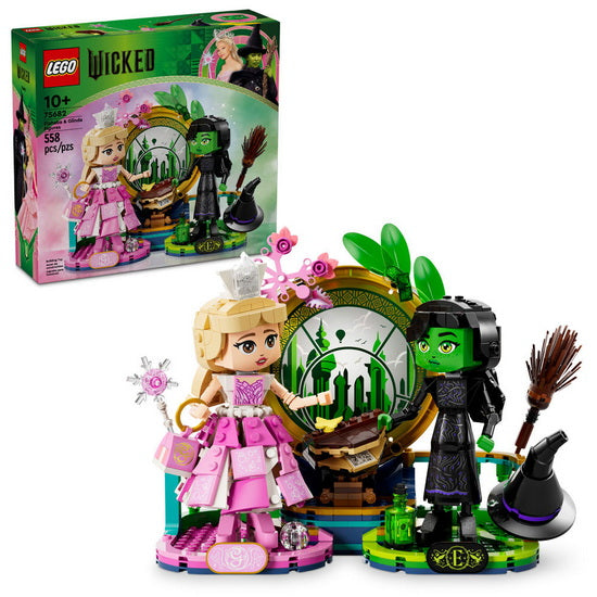 Figurines Elphaba et Glinda