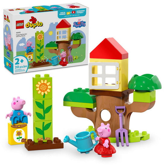 Le jardin et la cabane dans l’arbre de Peppa Pig