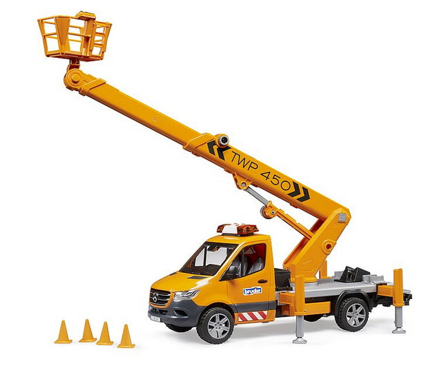 Mercedez Benz Camion de service avec grue