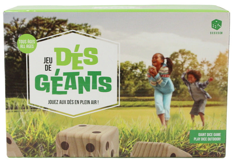 Jeu de dés géants