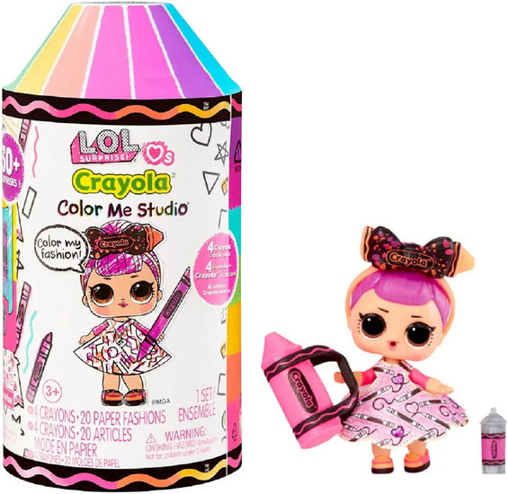 L.O.L. Surprise ! Loves CRAYOLA Studio dessin Color Me 8 AS