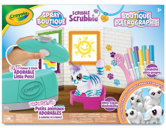 Scribble Scrubbie Spray Boutique