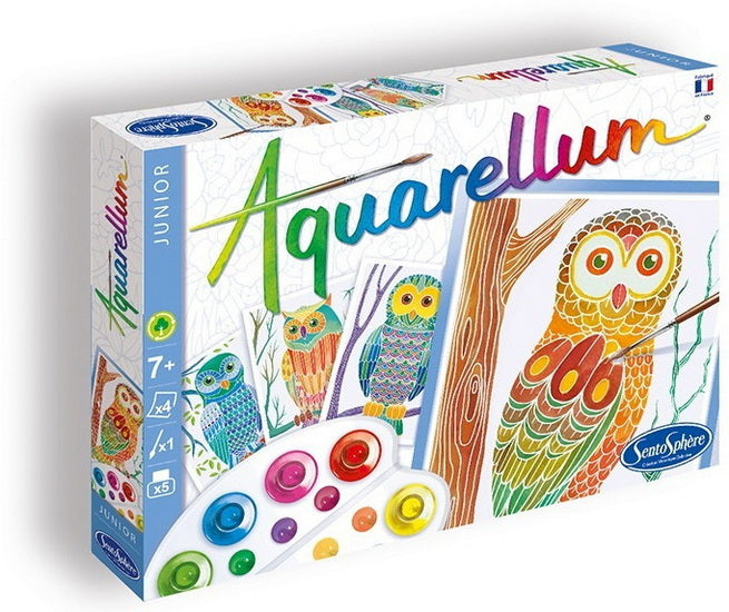 Aquarellum Junior Hiboux