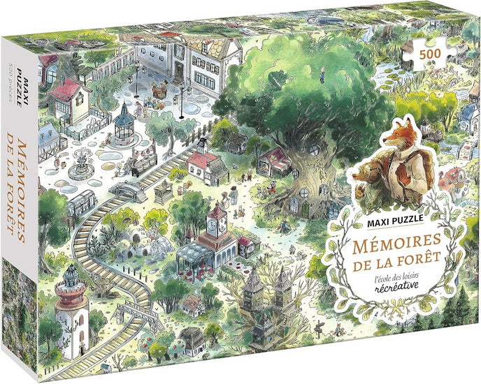 Mémoires de la forêt : maxi puzzle 500 pcs