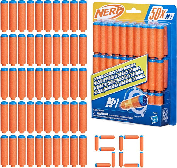 Ensemble de 50 fléchettes Nerf N-Series