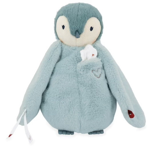 Peluche bisou pingouin vert