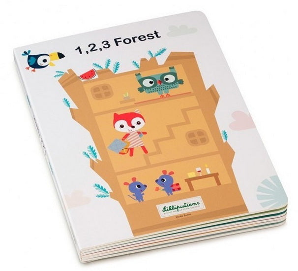 Mon premier livre puzzle 1,2,3 forest